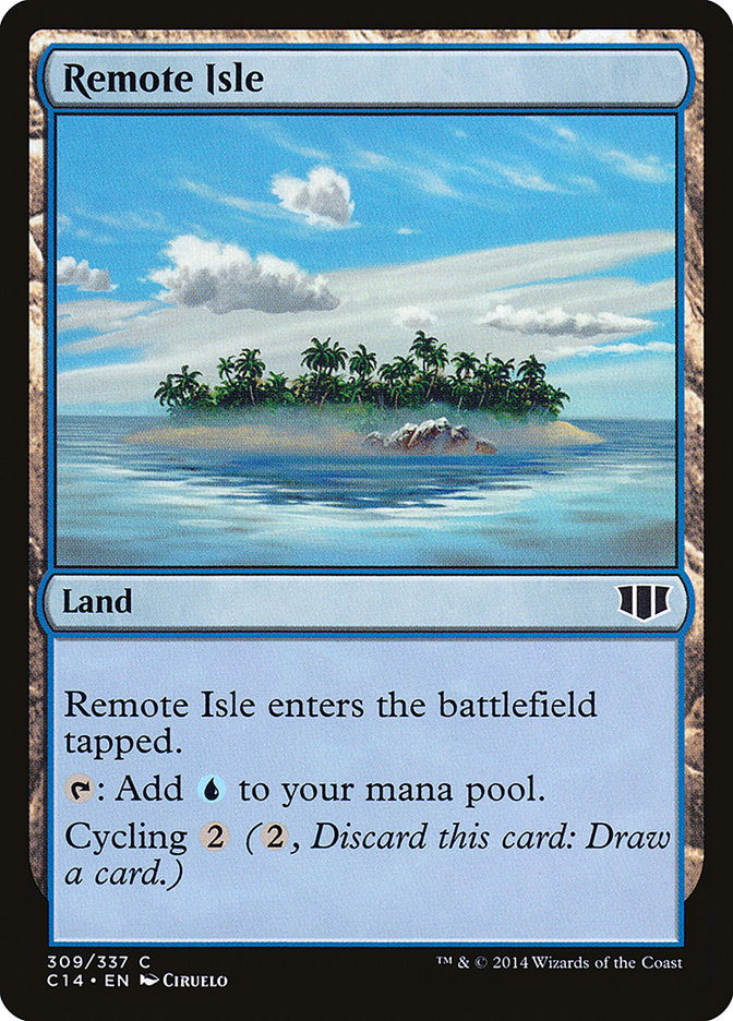 Ilha Remota / Remote Isle - Magic: The Gathering - MoxLand