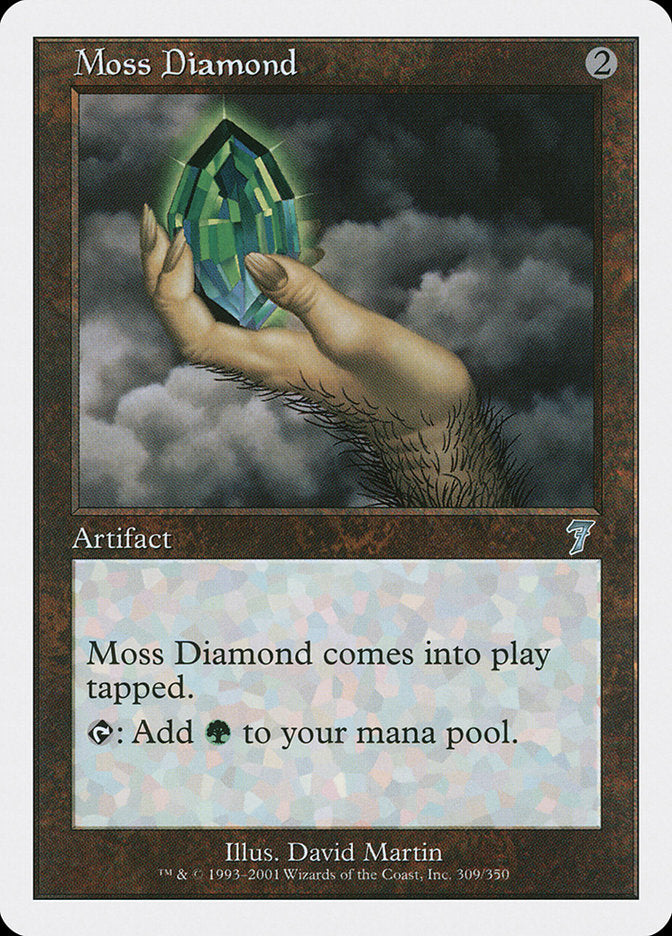 Diamante de Limo / Moss Diamond - Magic: The Gathering - MoxLand