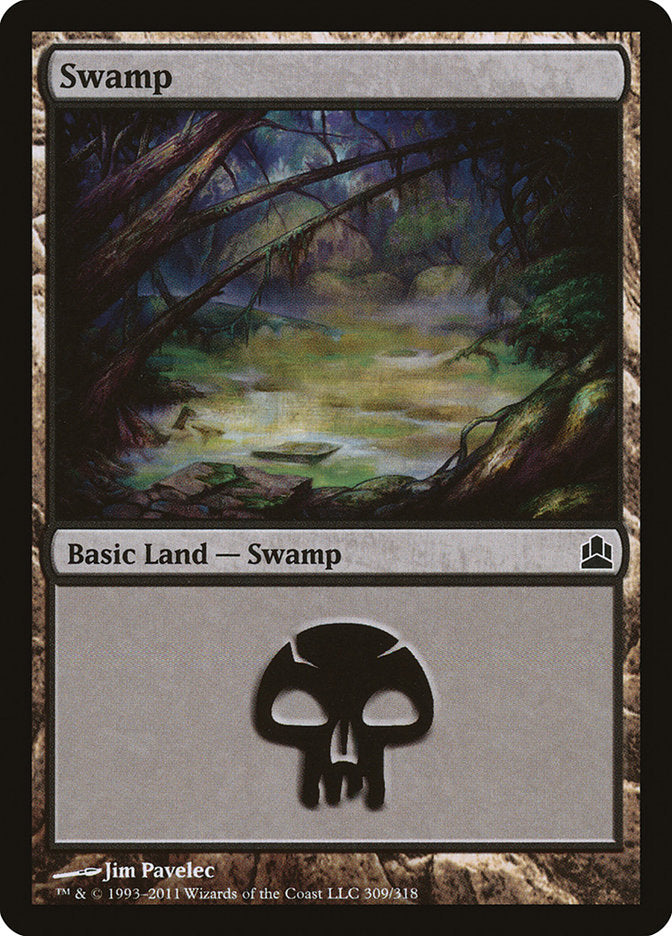 Pântano / Swamp - Magic: The Gathering - MoxLand