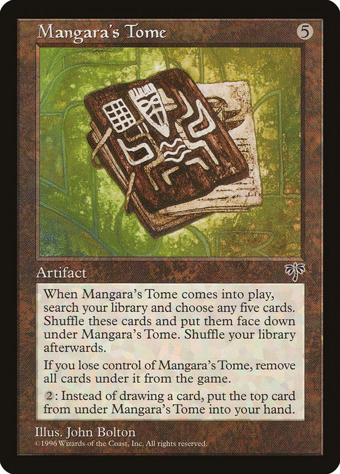 Tomo de Mangara / Mangara's Tome - Magic: The Gathering - MoxLand