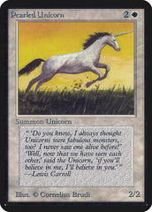 Unicórnio Perolado / Pearled Unicorn - Magic: The Gathering - MoxLand