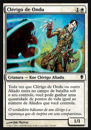 Clérigo de Ondu / Ondu Cleric - Magic: The Gathering - MoxLand