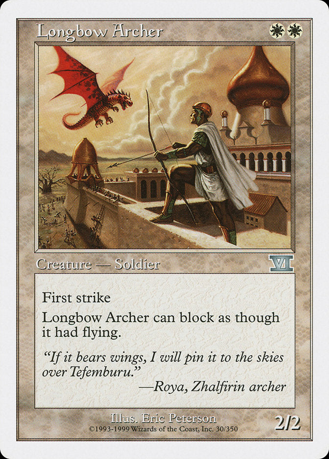 Arqueiro de Arco Longo / Longbow Archer - Magic: The Gathering - MoxLand