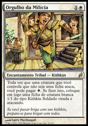 Orgulho da Milícia / Militia's Pride - Magic: The Gathering - MoxLand