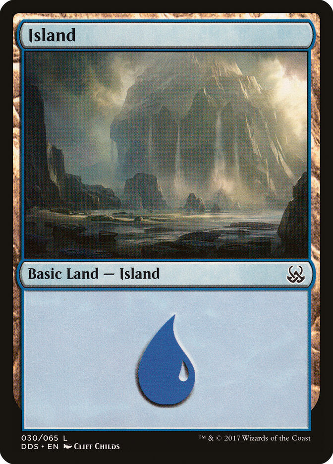 Ilha / Island - Magic: The Gathering - MoxLand