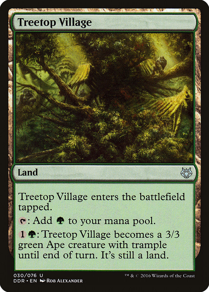 Aldeia nas Copas / Treetop Village - Magic: The Gathering - MoxLand