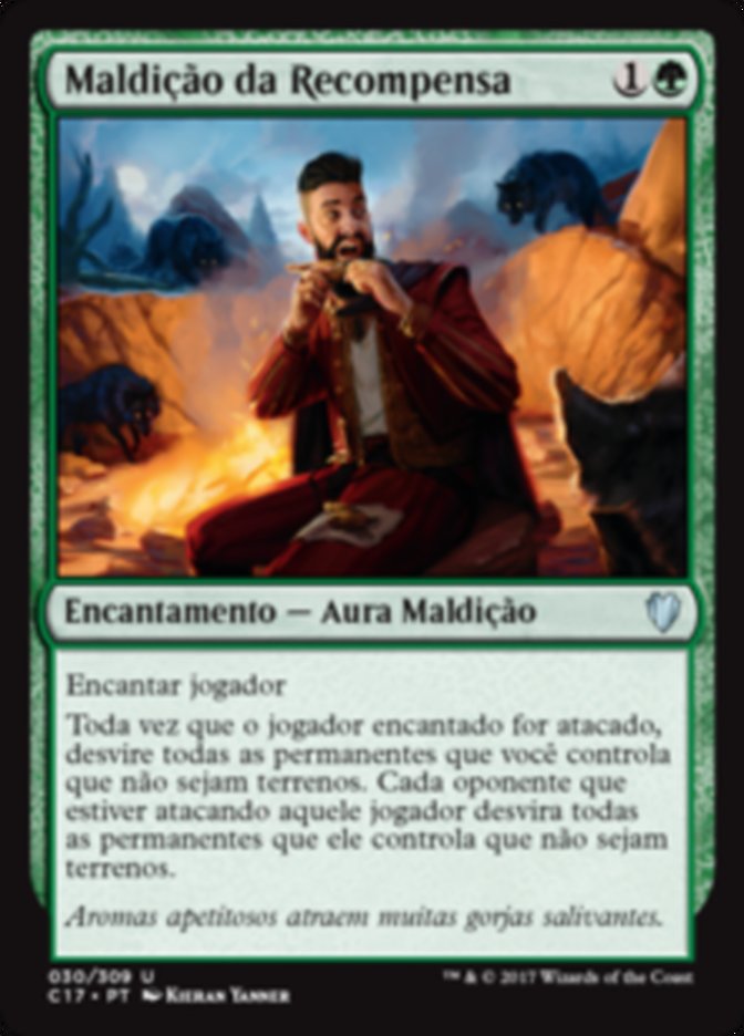 Maldição da Recompensa / Curse of Bounty - Magic: The Gathering - MoxLand