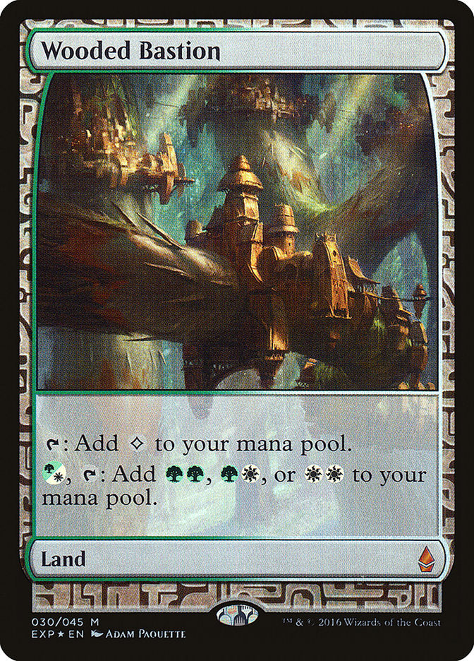 Bastião Florestal / Wooded Bastion - Magic: The Gathering - MoxLand