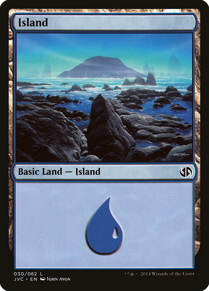 Ilha / Island - Magic: The Gathering - MoxLand