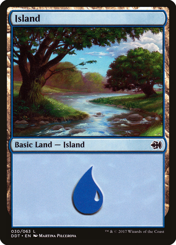 Ilha / Island - Magic: The Gathering - MoxLand