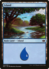 Ilha / Island - Magic: The Gathering - MoxLand