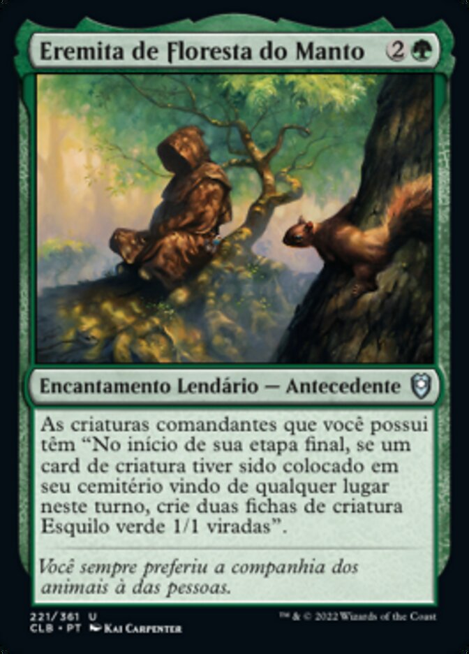 Eremita de Floresta do Manto / Cloakwood Hermit - Magic: The Gathering - MoxLand