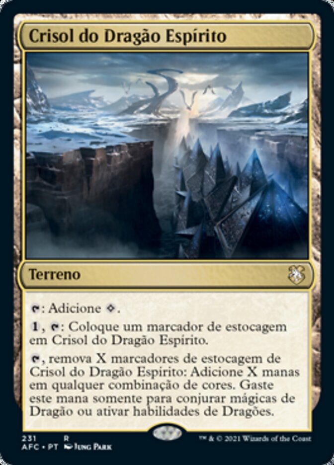 Crisol do Dragão Espírito / Crucible of the Spirit Dragon - Magic: The Gathering - MoxLand