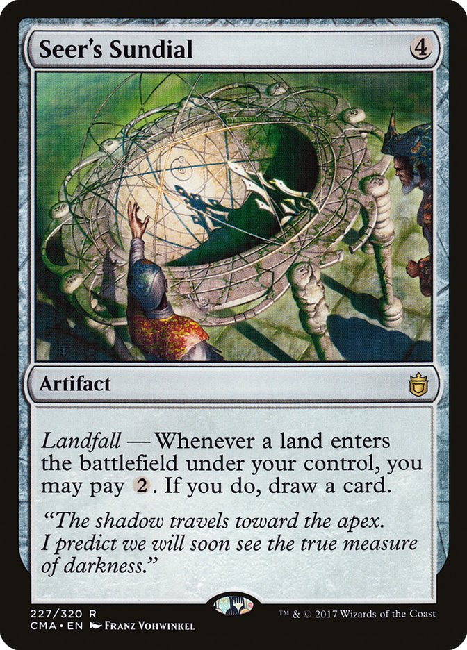 Meridiana do Vidente / Seer's Sundial - Magic: The Gathering - MoxLand