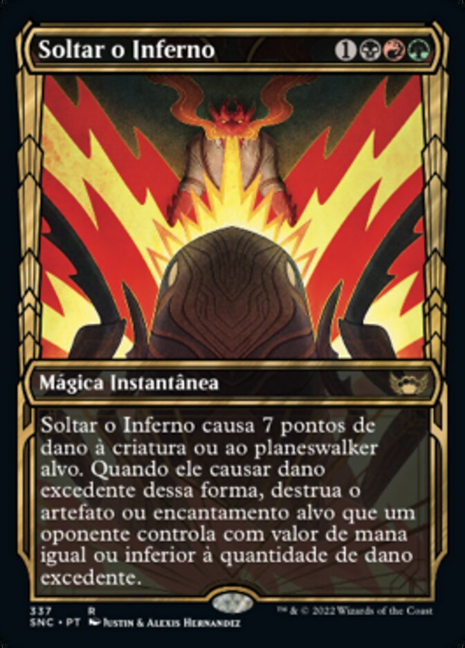 Soltar o Inferno / Unleash the Inferno - Magic: The Gathering - MoxLand