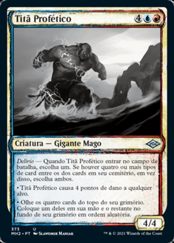 Titã Profético / Prophetic Titan - Magic: The Gathering - MoxLand