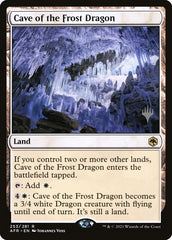 Caverna do Dragão Gélido / Cave of the Frost Dragon - Magic: The Gathering - MoxLand