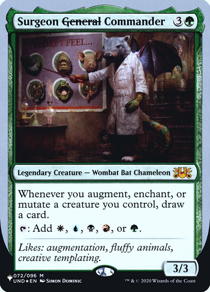 Surgeon General Commander - Magic: The Gathering - MoxLand