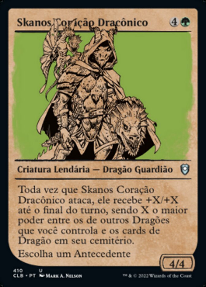 Skanos Coração Dracônico / Skanos Dragonheart - Magic: The Gathering - MoxLand