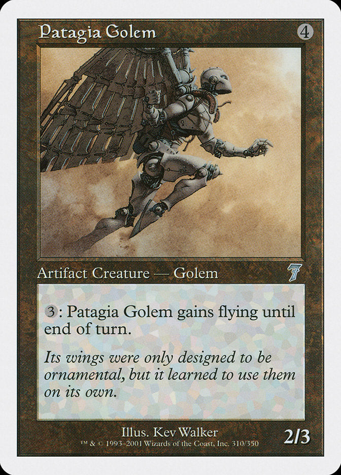 Golem com Patágio / Patagia Golem - Magic: The Gathering - MoxLand