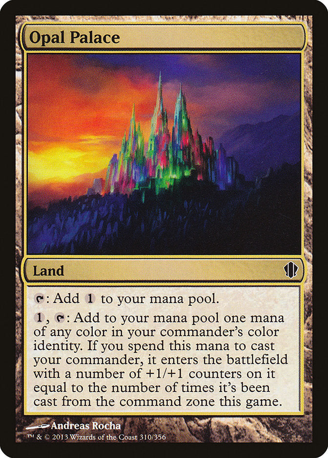 Palácio de Opala / Opal Palace - Magic: The Gathering - MoxLand