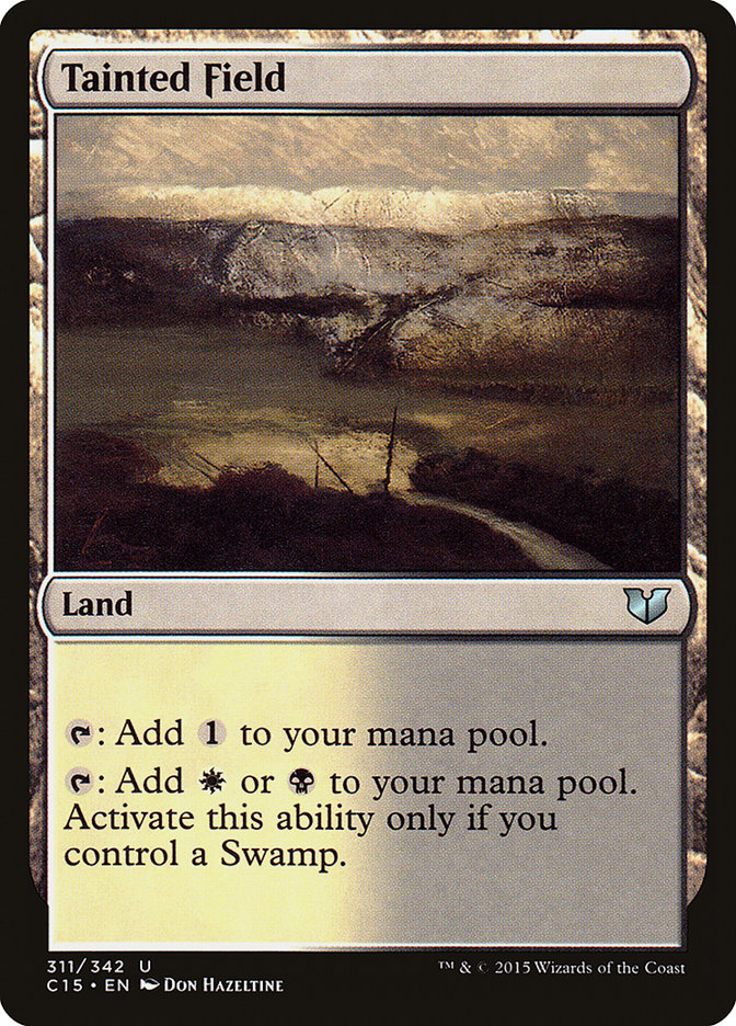 Campo Contaminado / Tainted Field - Magic: The Gathering - MoxLand