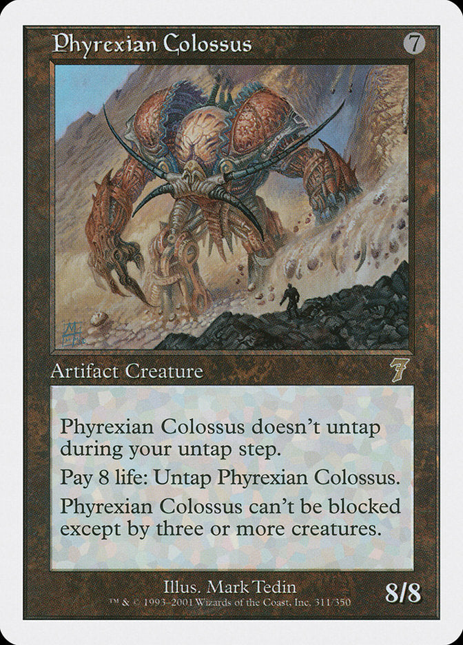 Colosso Phyrexiano / Phyrexian Colossus - Magic: The Gathering - MoxLand