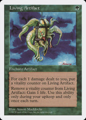 Artefato Vivo / Living Artifact - Magic: The Gathering - MoxLand