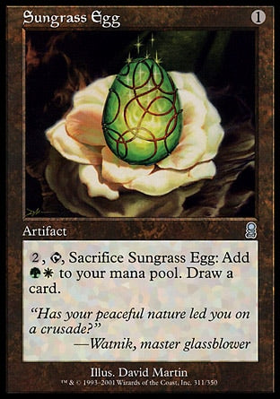 Ovo de Sungrass / Sungrass Egg - Magic: The Gathering - MoxLand