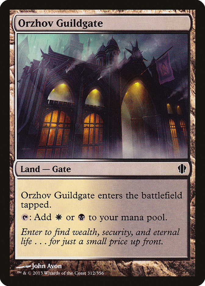 Portão da Guilda Orzhov / Orzhov Guildgate - Magic: The Gathering - MoxLand