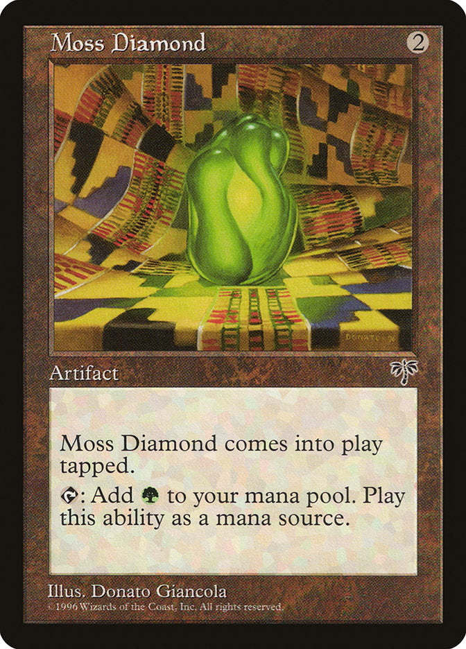 Diamante de Limo / Moss Diamond - Magic: The Gathering - MoxLand