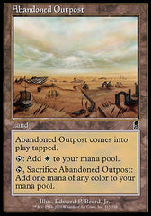 Posto Avançado Abandonado / Abandoned Outpost - Magic: The Gathering - MoxLand