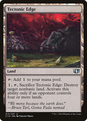 Confim Tectônico / Tectonic Edge - Magic: The Gathering - MoxLand