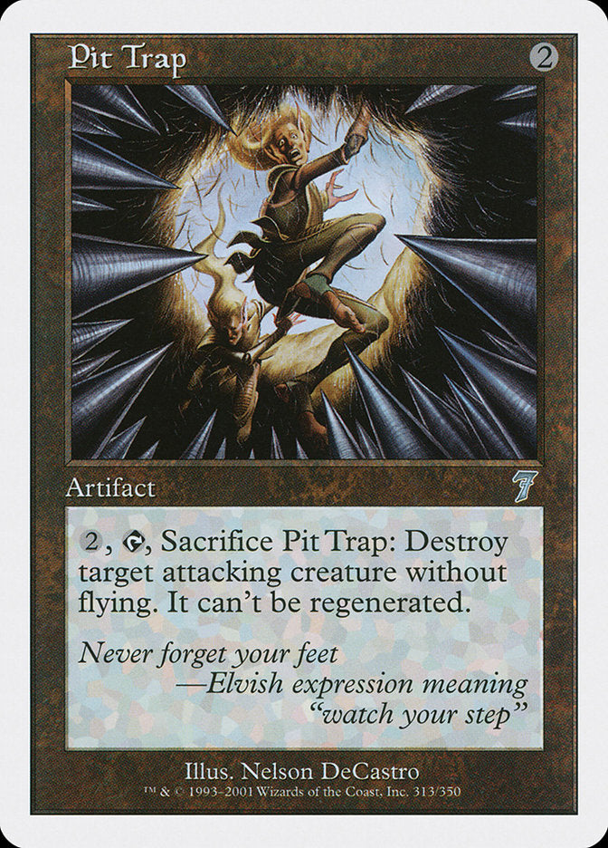 Fojo com Estacas / Pit Trap - Magic: The Gathering - MoxLand