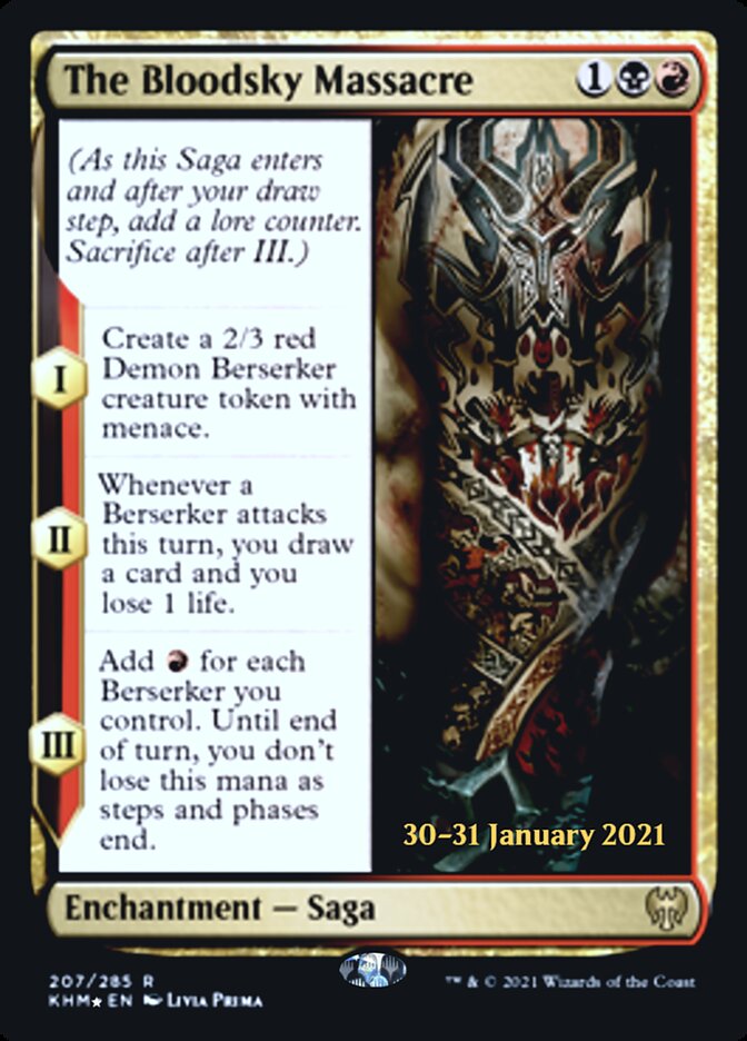 O Massacre do Céu Sangrento / The Bloodsky Massacre - Magic: The Gathering - MoxLand