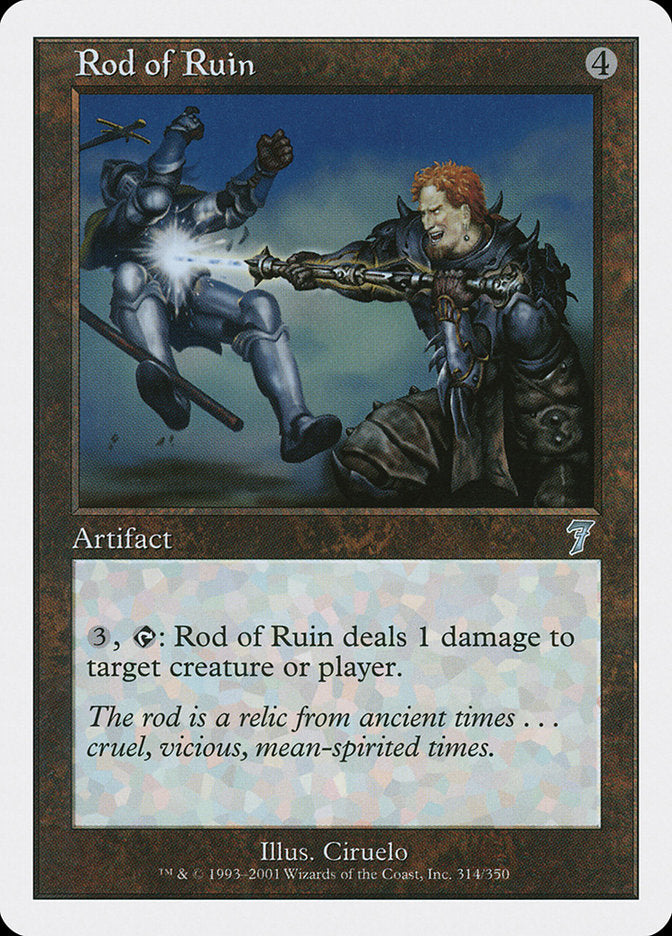 Bastão da Ruína / Rod of Ruin - Magic: The Gathering - MoxLand