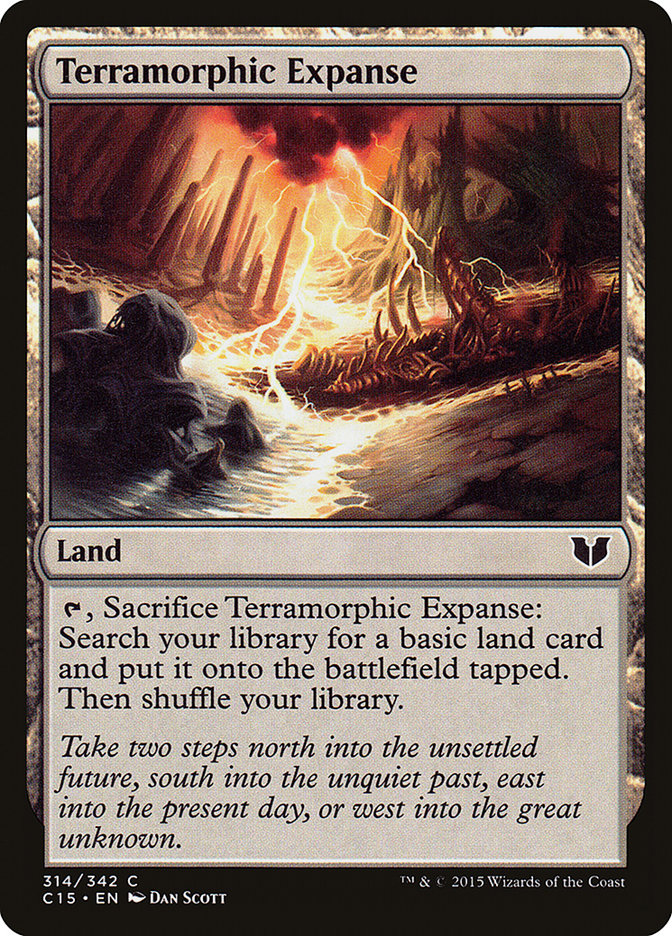 Vastidão Morfoterrena / Terramorphic Expanse - Magic: The Gathering - MoxLand