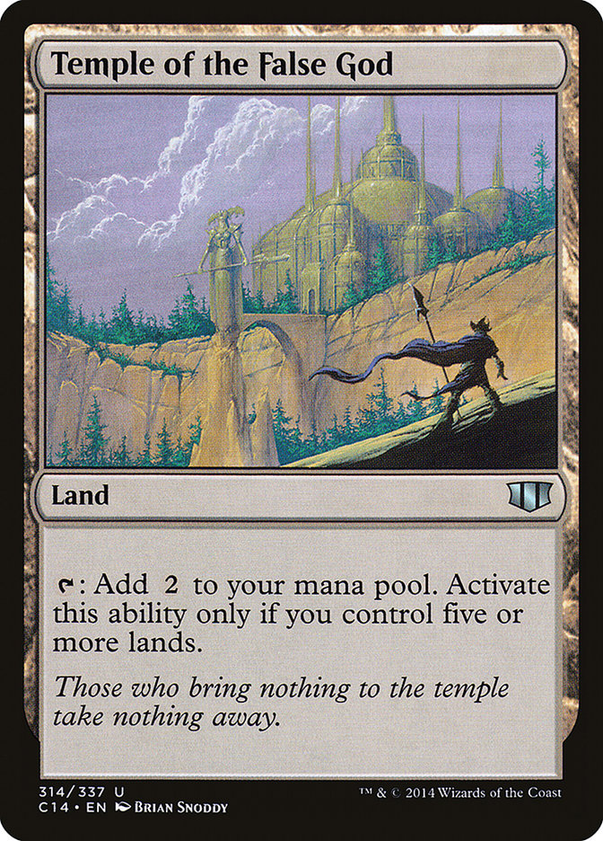 Templo do Falso Deus / Temple of the False God - Magic: The Gathering - MoxLand