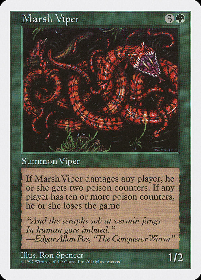 Víbora do Brejo / Marsh Viper - Magic: The Gathering - MoxLand