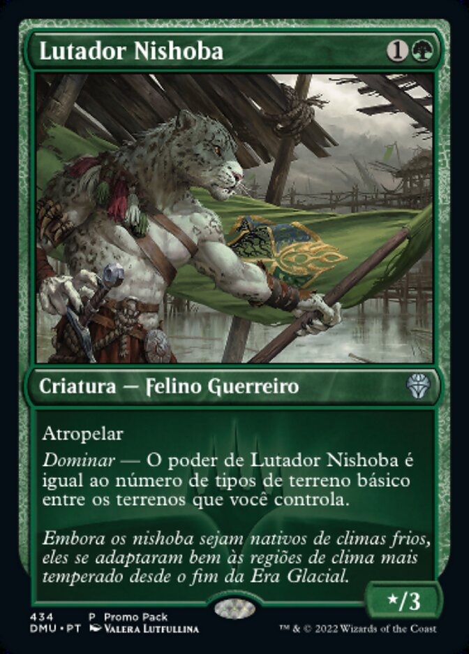 Lutador Nishoba / Nishoba Brawler - Magic: The Gathering - MoxLand