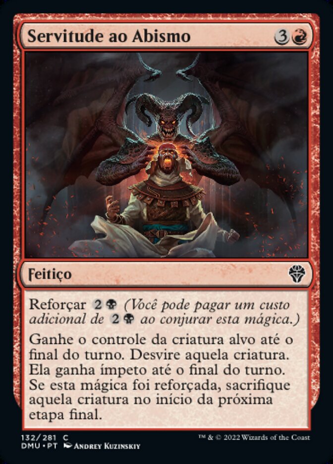 Servitude ao Abismo / In Thrall to the Pit - Magic: The Gathering - MoxLand