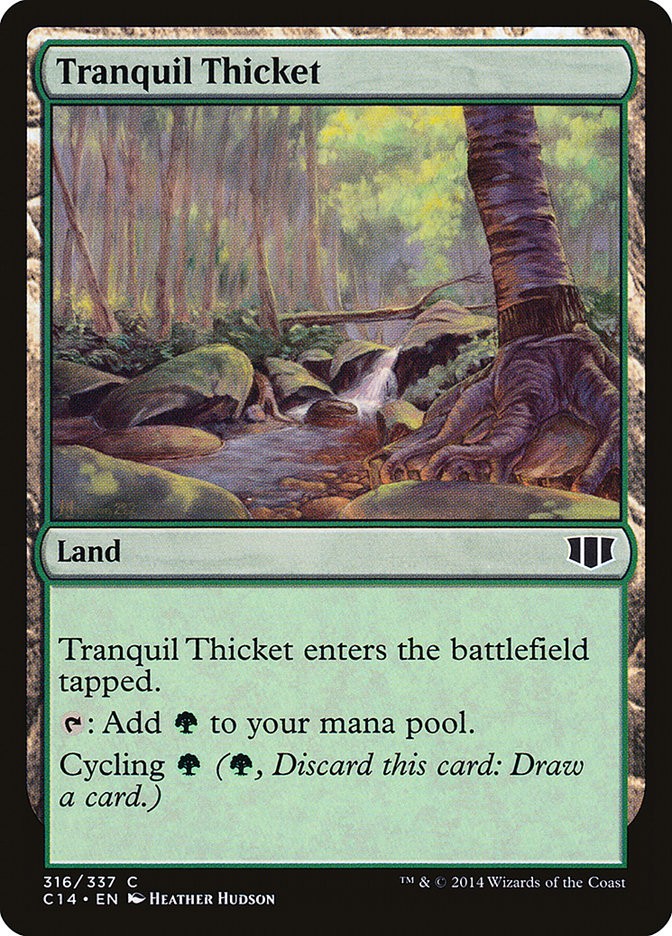 Bosque Sereno / Tranquil Thicket - Magic: The Gathering - MoxLand