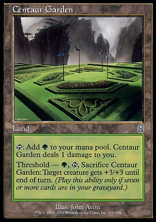 Jardim dos Centauros / Centaur Garden - Magic: The Gathering - MoxLand