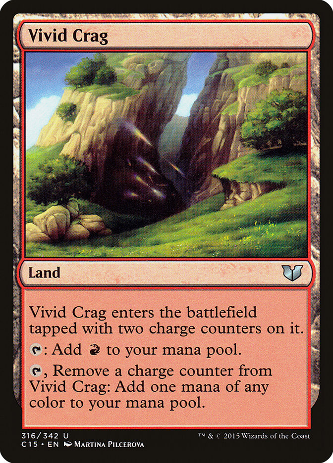 Penhasco Vívido / Vivid Crag - Magic: The Gathering - MoxLand