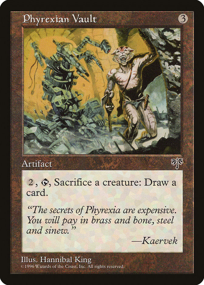 Cofre Phyrexiano / Phyrexian Vault - Magic: The Gathering - MoxLand