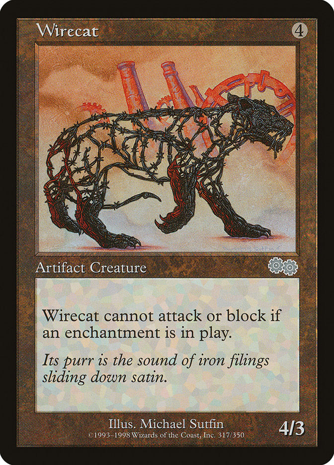 Gato de Arame / Wirecat - Magic: The Gathering - MoxLand