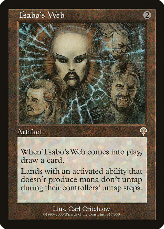 Teia de Tsabo / Tsabo's Web - Magic: The Gathering - MoxLand