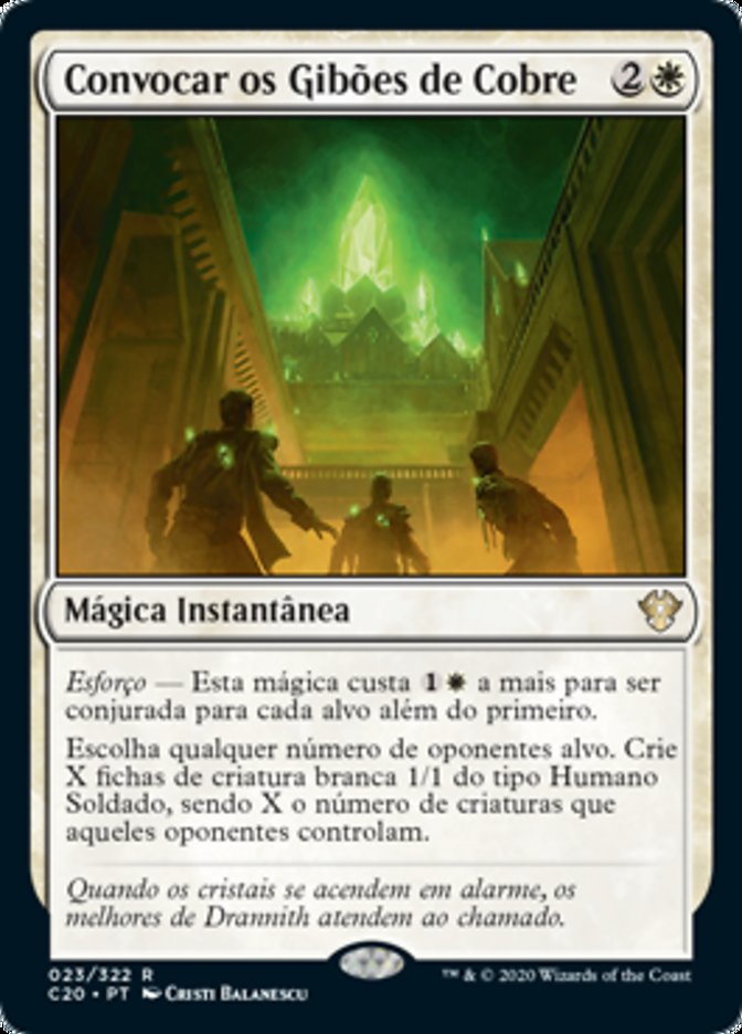 Convocar os Gibões de Cobre / Call the Coppercoats - Magic: The Gathering - MoxLand