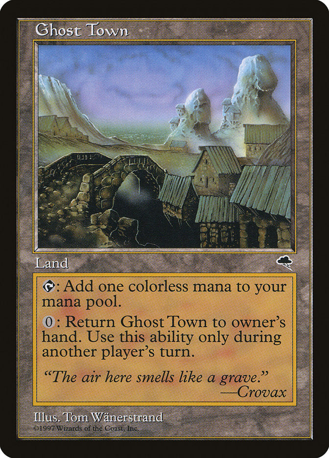 Cidade Fantasma / Ghost Town - Magic: The Gathering - MoxLand