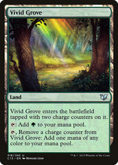 Bosque Vívido / Vivid Grove - Magic: The Gathering - MoxLand